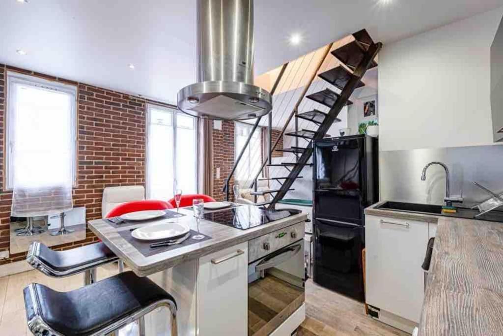 Duplex 45M2 -Zac L'Oreal - Palais De Justice Paris Clichy Dış mekan fotoğraf